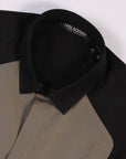Neil Barrett Men's Pattern Shirt Khaki