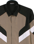 Neil Barrett Men's Pattern Shirt Khaki
