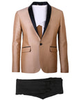 Dsquared2 Men's One Button Suit Beige