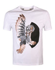 Neil Barrett Men's Eagle Print T-Shirt White