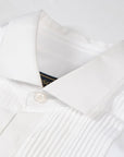 Dsquared2 Men's Pleated Patterned Shirt White