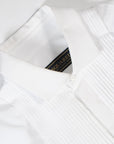 Dsquared2 Men's Pleated Patterned Shirt White