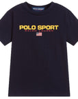 Ralph Lauren Boy's Polo Sport T-Shirt Navy