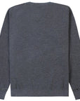 Young Versace Boys Tape Logo Knitted Jumper Grey