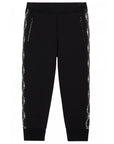 Neil Barrett Men's Monogram Joggers Black