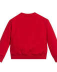 Versace Baby Boys Cotton Logo Sweater Red