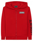 Versace Boys Cotton Tracksuit Red