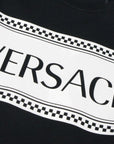 Versace Boys Logo T-shirt Black