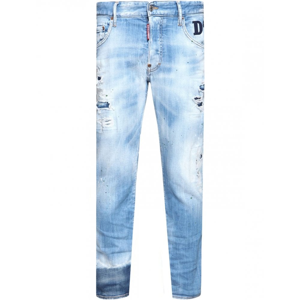 Dsquared jeans light hot sale blue