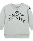 Givenchy Baby Boys Cotton Sweat Top Blue