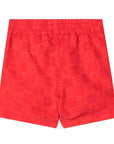 Givenchy Boys Logo Swimshorts Red