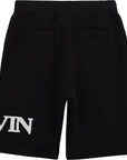 Lanvin Boys Logo Shorts Black