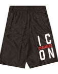 Dsquared2 Boys Icon Swimshorts Black