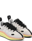 Y-3 Men's Shiku Run Trainers Grey/Yellow