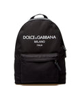 Dolce & Gabbana Kids Backpack Plain Black