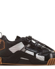 Dolce & Gabbana Boys Silver Reflectors Trainers Black