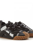 Dolce & Gabbana Boys Silver Reflectors Trainers Black
