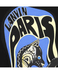 Lanvin Men's Graphic Print Sweater Black