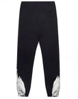 Marcelo Burlon Men's Wings Regular Joggers Black