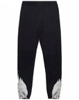 Marcelo Burlon Men's Wings Regular Joggers Black