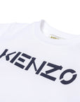 Kenzo Baby Boys T-shirt Logo White