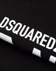 Dsquared2 Men's ICON Logo Print Slim Track Pants Black