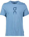 Mens On Running Performance T-shirt Blue