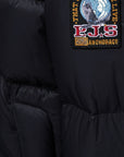 Parajumpers Boys Tyrik Hooded Jacket Pencil Black