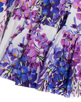 Dolce & Gabbana Girls Flower Skirt Purple