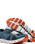 On Running Mens Cloud 5 Plush Running Shoe Blue