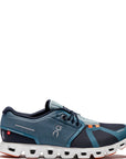 On Running Mens Cloud 5 Plush Running Shoe Blue