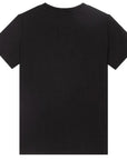 Moschino Girls Couture Diamante Logo T-Shirt Black