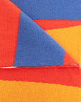 Stella McCartney Unisex Rainbow Eyes Scarf Red
