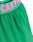 Stella McCartney Girls Band Logo Skirt Green
