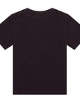 Versace Baby Boys Logo Embroidered T-Shirt Black