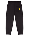 Versace Boys Medusa Logo Joggers Black
