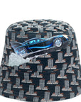 Lanvin Mens Batmobile Bucket Hat Brown