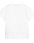 Dolce & Gabbana Unisex Kids Cotton Logo T-Shirt White