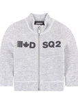 Dsquared2 Baby Boys Zip Sweater Grey