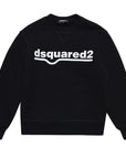 Dsquared2 Boys Logo Print Sweatshirt Black