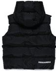 Dsquared2 Boys Logo Print Gilet Black