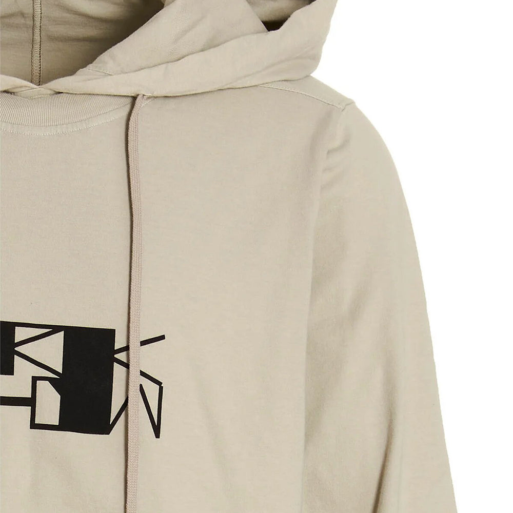 Rick Owens DRKSHDW Mens Hustler Hoodie Cream – Maison Threads