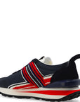 Lanvin Mens Bumpr Low Top Sneakers Black