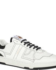 Lanvin Mens Clay Low Top Sneakers White