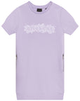 Givenchy Girls Bandana Logo Dress Purple
