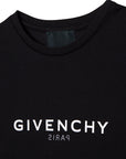 Givenchy Girls Reverse Logo T-shirt Black