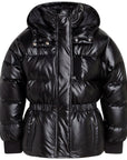 Givenchy Girls Puffer Jacket Black