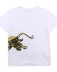 Givenchy Boys Logo Tiger T-Shirt White