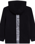 Givenchy Boys 4g Logo Hoodie Black