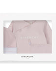 Givenchy Baby Girls Logo Babygrow Set Pink